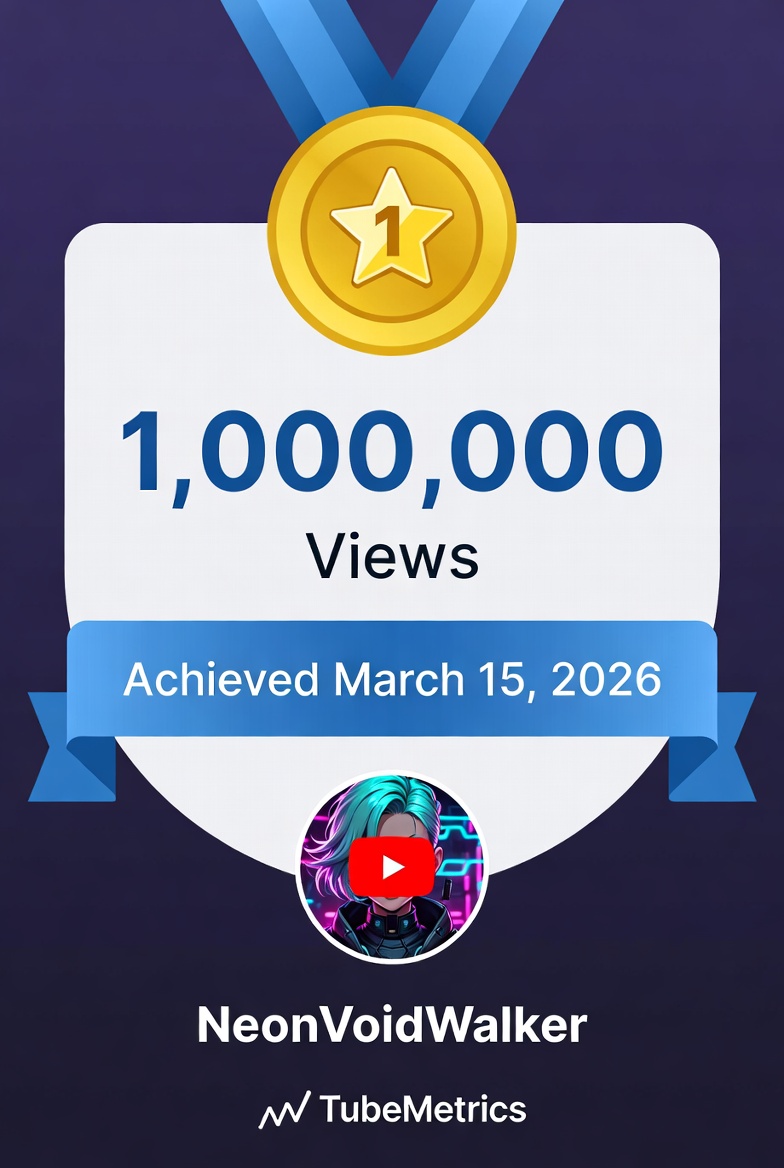 YouTube channel 1 million views milestone - WREDD automation client