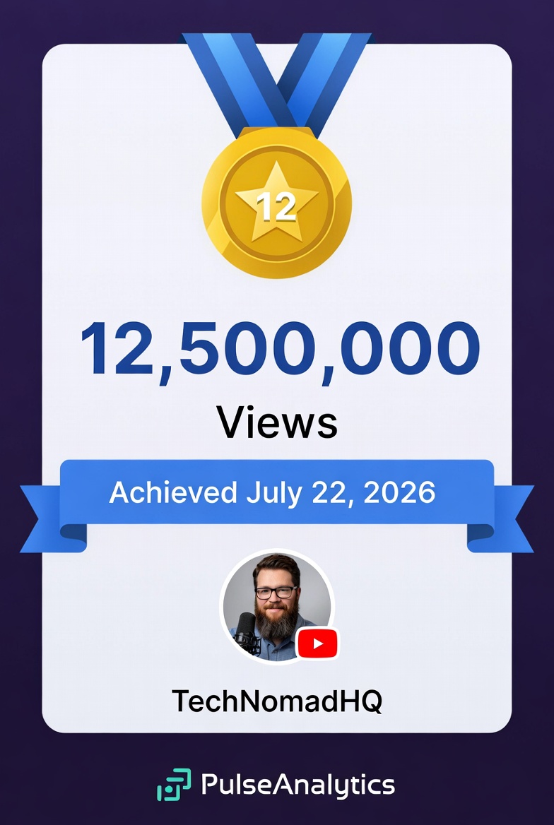 YouTube channel 3.2 million views milestone - WREDD automation client