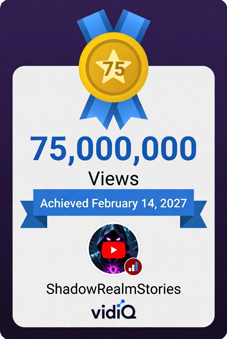 YouTube channel 75 million views milestone - WREDD automation client